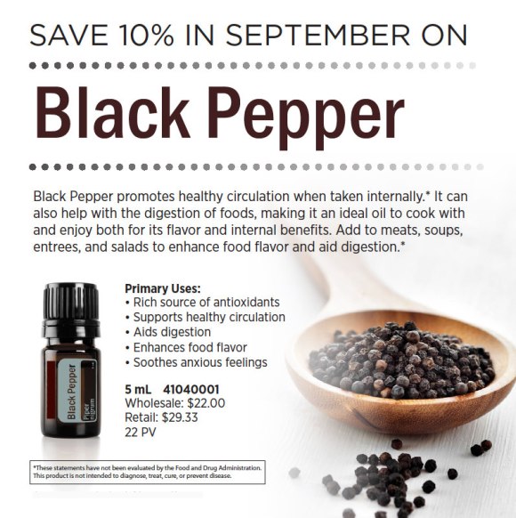 Sept 2015 POM - Black Pepper